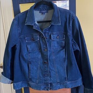 Talbots Blue Denim Jacket